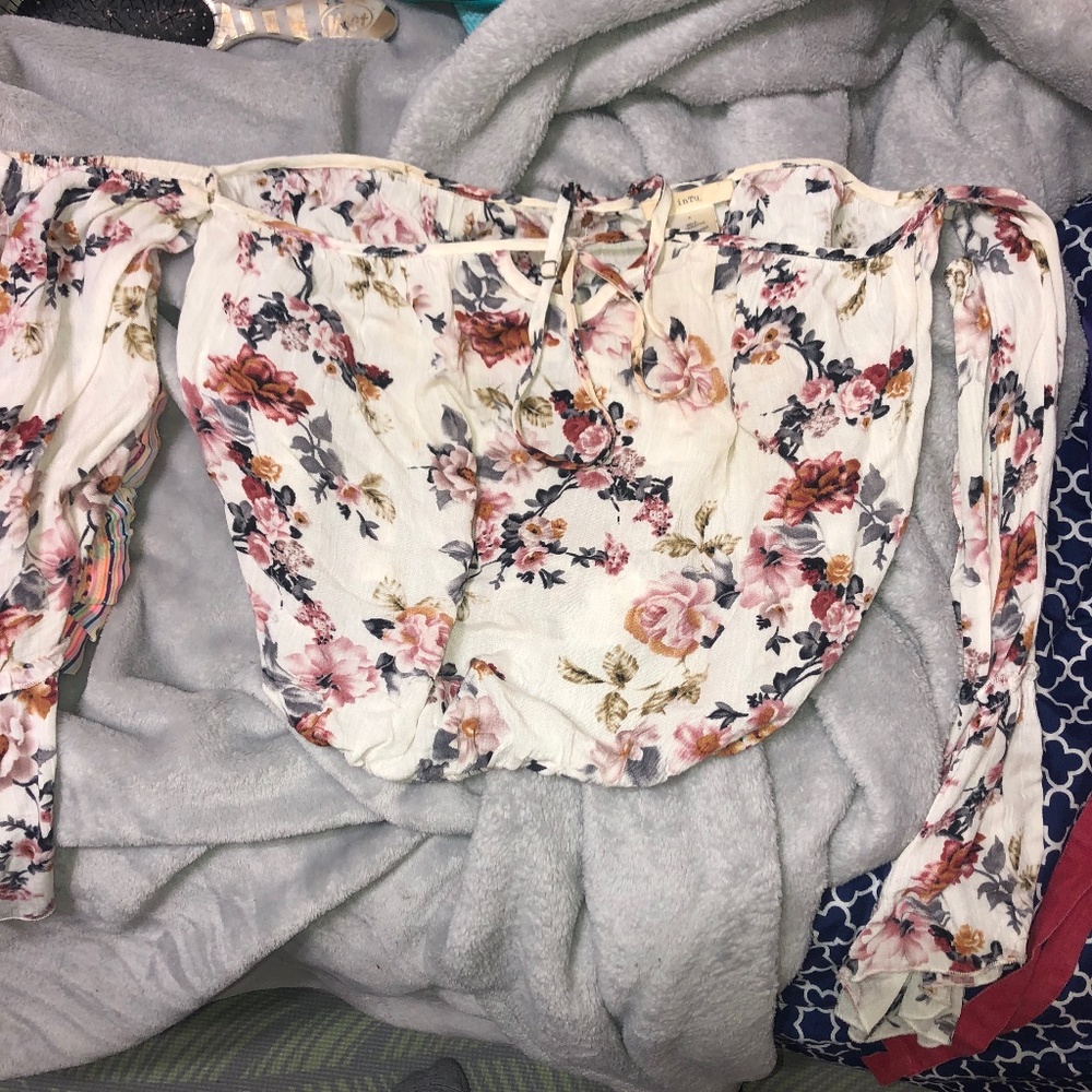 Off the shoulder tank top